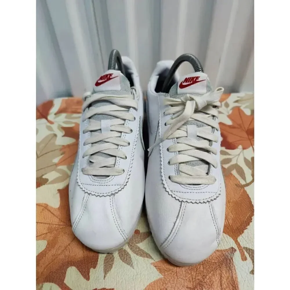 Nike Cortez Swooshless Men's Shoes Size 7 Sneakers Leather Forest Gump